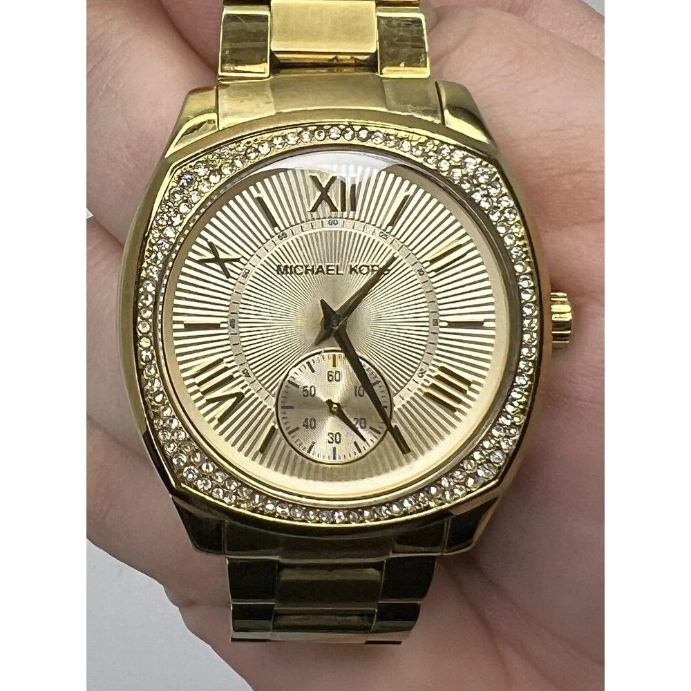 Men’s Michael Kors Casual Analog Watch MK6134 Gold